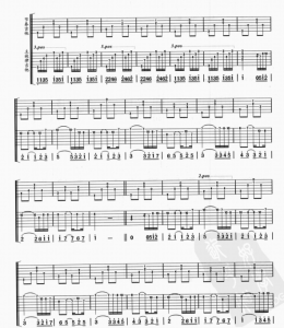 午后的旅程 吉他二重奏谱 有试听-云音圈