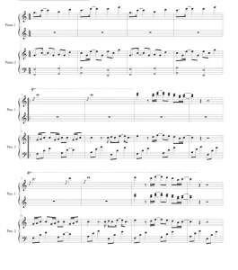 好想爱这个世界啊 四手联弹 有试听-云音圈