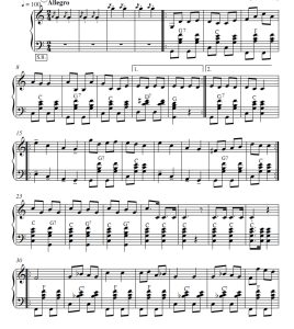 康康舞曲 手风琴独奏 有试听-云音圈