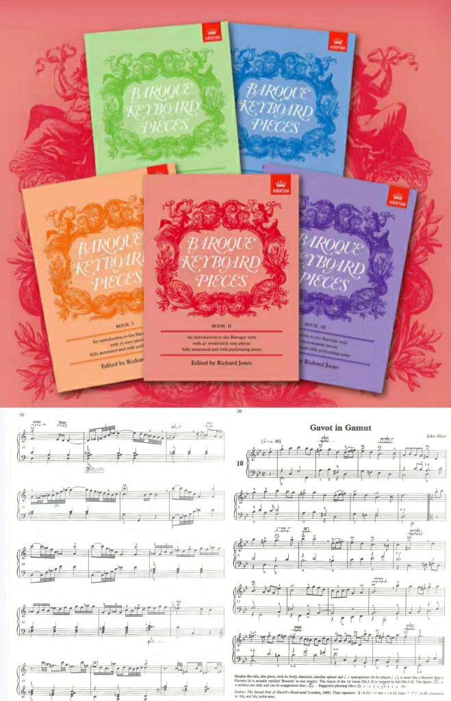 巴洛克时期键盘曲集 Baroque Keyboard Pieces 1-5册