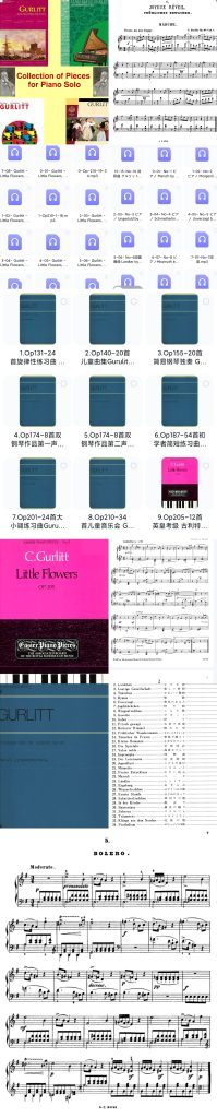 古利特大全套乐谱资料10册原版曲集 八套带音频
