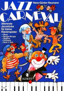 0级难度儿童爵士钢琴乐谱集《爵士嘉年华》 共十首 适合新手入门者-云音圈