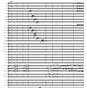 汉尼拔 5.0级 交响管乐团合奏原版 总谱+分谱 有试听-云音圈