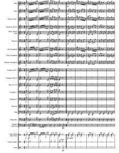铁匠波尔卡 FEUERFEST POLKA Op.269 3级 交响管乐 总谱+分谱 有试听-云音圈