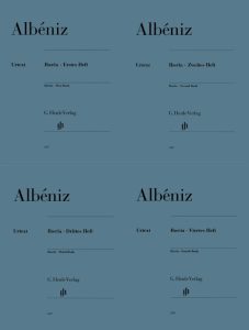 阿尔贝尼兹《伊比利亚》钢琴曲集1-4册 亨乐原版-云音圈