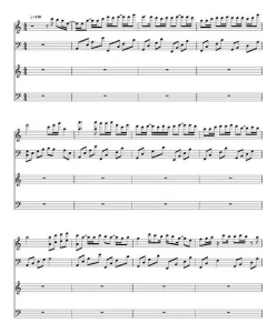 风吹草动 四手联弹谱 有试听-云音圈