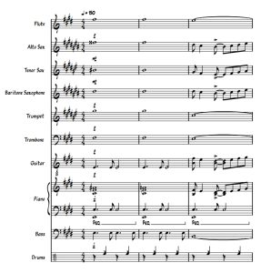 I love you baby 管乐+钢琴 总谱+分谱 有试听-云音圈