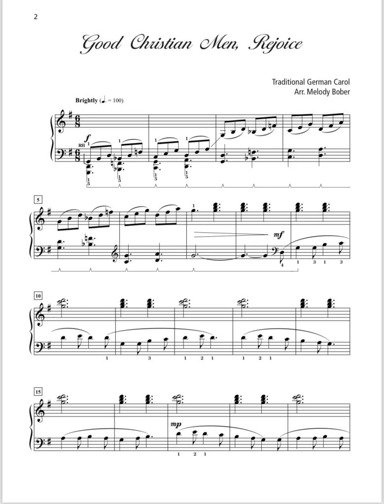 图片[8]-梅洛迪圣诞独奏曲《Grand Solos for Christmas》全6册 圣诞独奏曲集