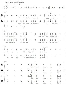 商品为SATB 四声部合唱简谱 一万个理由 拉尔森版 混声合唱简谱 有试听-云音圈