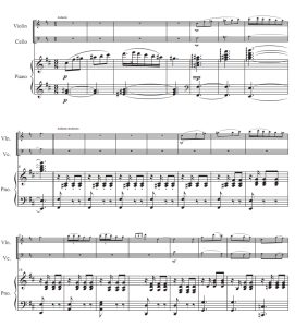 卡门幻想曲 小提琴大提琴钢琴 总谱+分谱 有试听-云音圈