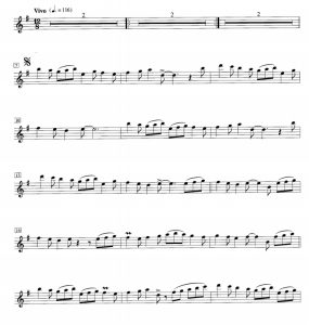 吉格舞曲 长笛独奏 带伴奏音频 有试听-云音圈