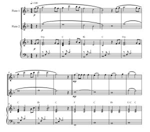 我心永恒 长笛二重奏 带钢琴伴奏谱 有试听-云音圈