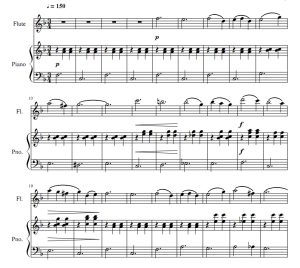 睡美人圆舞曲 长笛钢琴 总谱+分谱 有试听-云音圈