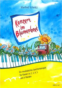 花丛中的音乐会 Manfred Schmitz 小众钢琴曲集 适合钢琴老师教学选曲-云音圈