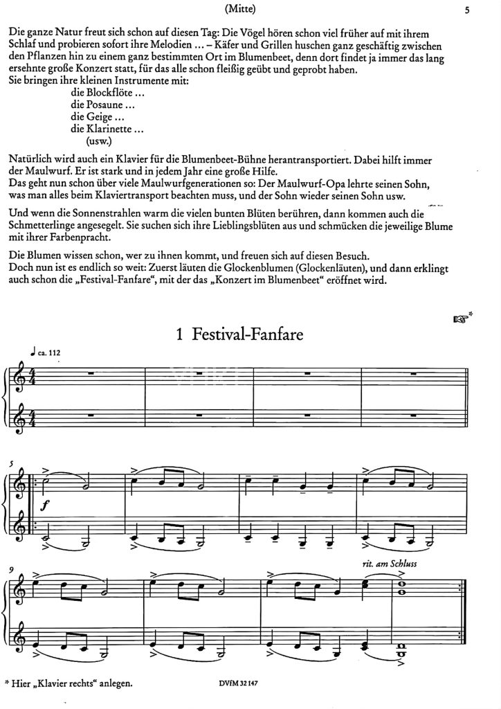 图片[4]-花丛中的音乐会 Manfred Schmitz 小众钢琴曲集 适合钢琴老师教学选曲
