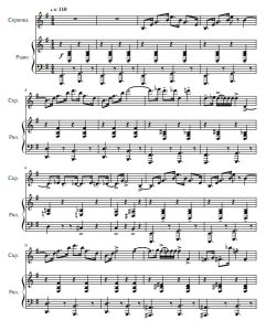 骑士之舞 小提琴钢琴 总谱+分谱 有试听-云音圈