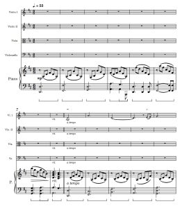 Can't Help Falling In Love 弦乐四重奏+钢琴 总谱 有试听-云音圈