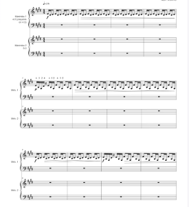 Catching Shadows 马林巴二重奏 总谱+分谱 有试听-云音圈