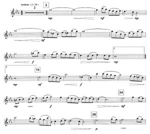 G弦上的咏叹调   长笛独奏 带伴奏音频+钢伴谱 有试听-云音圈