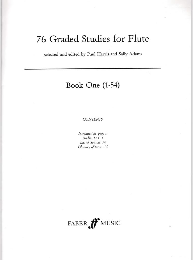 图片[2]-76首长笛练习曲 （76 Graded Studies for Flute）长笛教材 共2册