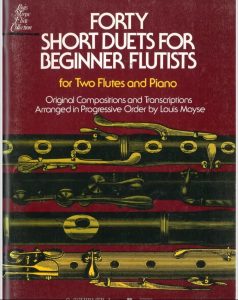 路易斯·莫伊斯 40首长笛初级二重奏曲集 Forty Short Duets for Flutist-云音圈