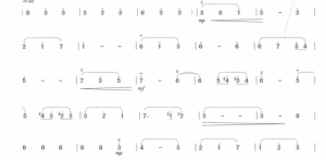 人生的旋转木马 二胡谱 带伴奏音频 有试听-云音圈