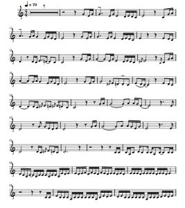 向云端 单簧管独奏 带伴奏音频 有试听-云音圈