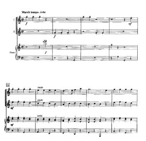 嗨呀 《白雪公主和七个小矮人》主题曲 长笛二重奏+钢琴 有试听-云音圈