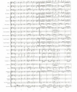 城市之光进行曲 3级 交响管乐 总谱+分谱 有试听-云音圈