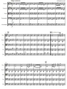 威风堂堂进行曲主题 埃尔加 1.5级 弦乐合奏 总谱+分谱 有试听-云音圈