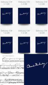 德彪西钢琴作品全集【法国杜朗原版6册】-云音圈