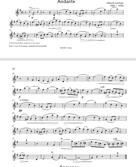 图片[3]-20首单簧管经典古典曲小品集 带钢琴伴奏谱