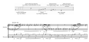 最后一支舞 马林巴+打击乐重奏 总谱 有试听-云音圈