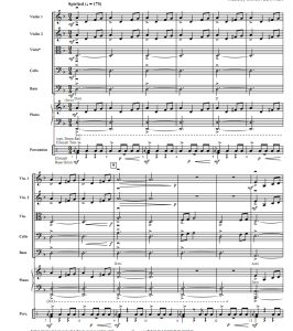 权力的游戏 交响弦乐+钢琴+打击乐 总谱+分谱 有试听-云音圈