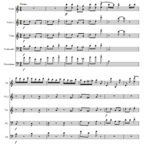 流浪者之歌 弦乐五重奏 总谱+分谱 有试听-云音圈