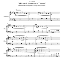 爱乐之城主题曲 Mia and Sebastian's Theme (From La La Land) 马林巴独奏谱 有试听