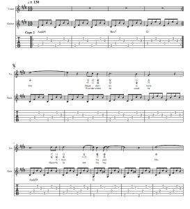 白蝴蝶  吉他弹唱谱 有试听-云音圈