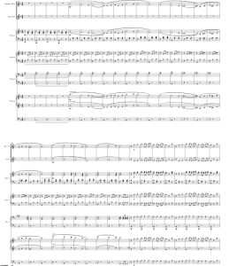 第二华尔兹 单簧管萨克斯+四钢琴 低音 总谱+分谱 有试听-云音圈