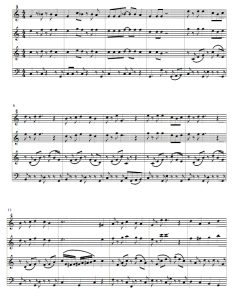 蚱蜢 木笛四重奏 总谱 有试听-云音圈