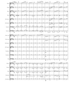 沉默的呼唤 Call of Silence 进击的巨人OST 管弦乐团 动漫主题配乐 总谱 分谱  有试听-云音圈