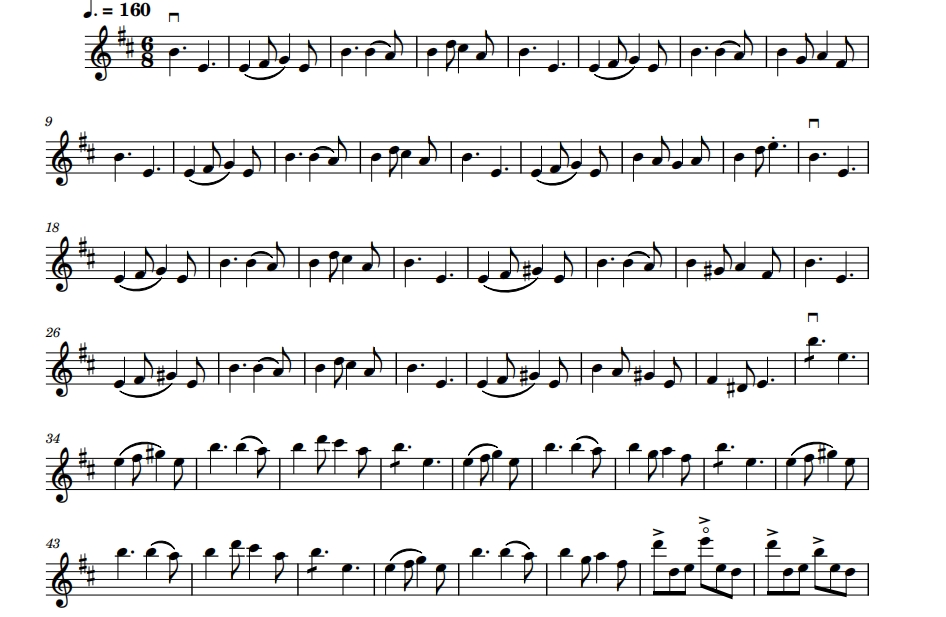 Kingdom dance 小提琴谱 有试听