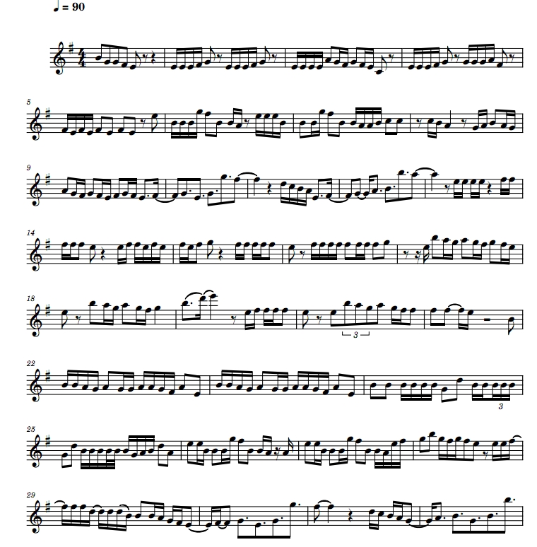 Your Idol – Saja Boys 长笛独奏 有试听