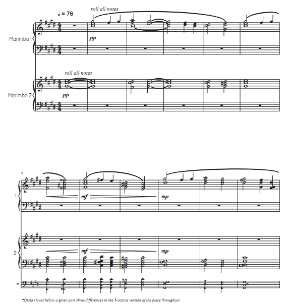 与风车而战 马斯洛版 中-高级 马林巴二重奏 总谱 有试听