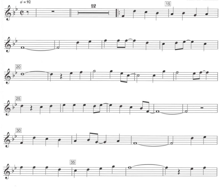 世界之巅  长笛独奏 带伴奏音频 有试听