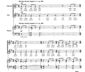 商品为SA 二声部合唱线谱 冰雪奇缘串烧 Frozen 爱默生版 童声女声合唱谱 有试听-云音圈