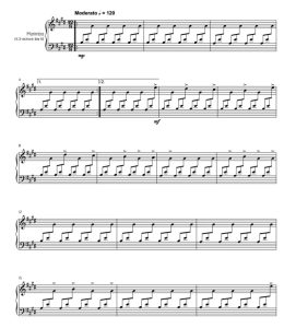 史密斯 葡萄奶奶 中级 四槌 独奏 马林巴谱 有试听-云音圈