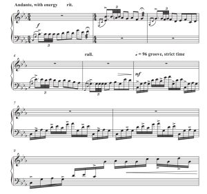 固定音型 中级 蒙克曼 四槌 独奏 马林巴谱 有试听-云音圈