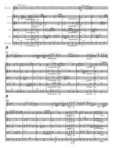 圣诞之歌 小提琴+弦乐五重奏 总谱+分谱 有试听-云音圈