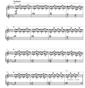 圣诞快乐，劳伦斯先生 钢琴独奏 有试听-云音圈