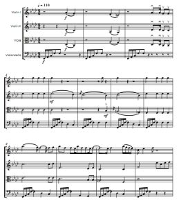 夏洛克  弦乐四重奏 总谱+分谱 有试听-云音圈